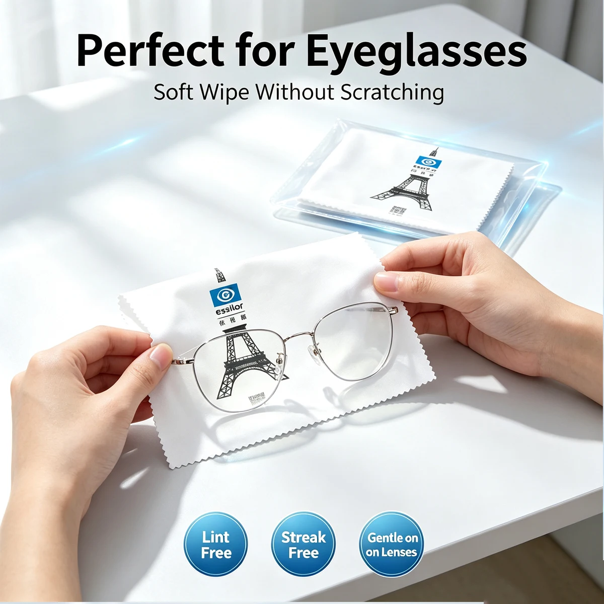Essilor Eiffel Tower Microfibe - đánh giá và giá Laptop Accessories Bag