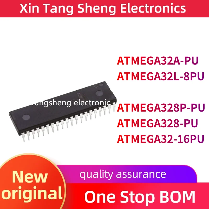 ATMEGA32A-PU ATMEGA32L-8PU ATMEGA32-16PU ATMEGA328P-PU ATMEGA328-PU ATMEGA32L-8PI single-chip chip is directly inserted into DIP