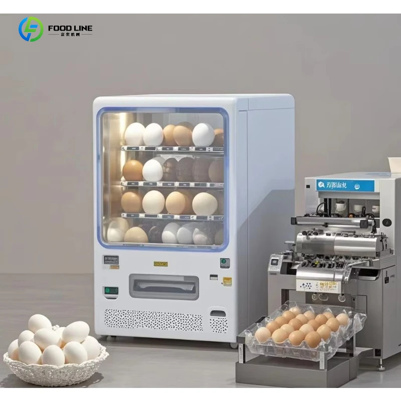 Unattended Commercial Egg Vending Machine High Capacity Automatic Egg Dispenser for Supermarket  Eggs Vending Machine Customized