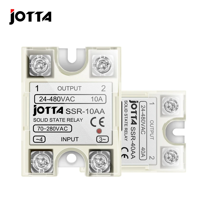 Relé de estado sólido AC220V SSR 10AA 25AA 40AA, Control de CA monofásico