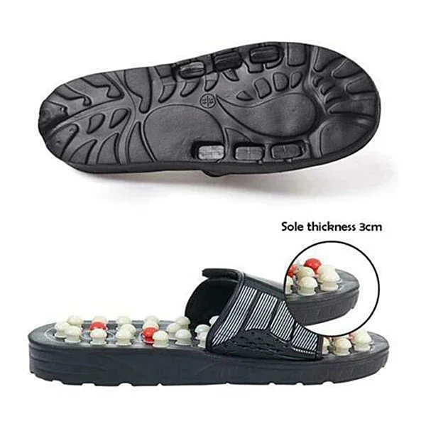 Acu-Point Slippers Accupressure Massage Foot Massager Flip Flop Sandals for Women Men