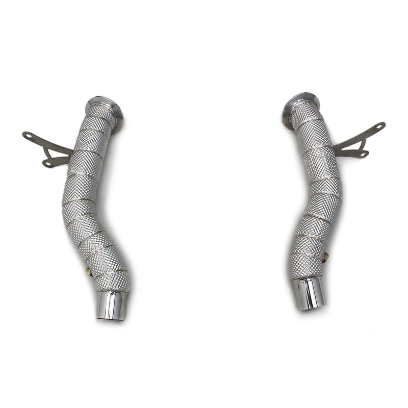 

Exhaust Header Downpipe For Ferrari 458 4.5 2013-2016 Ready Stock Performance Exhaust System Free Flow Pipe SUS304 Muffler