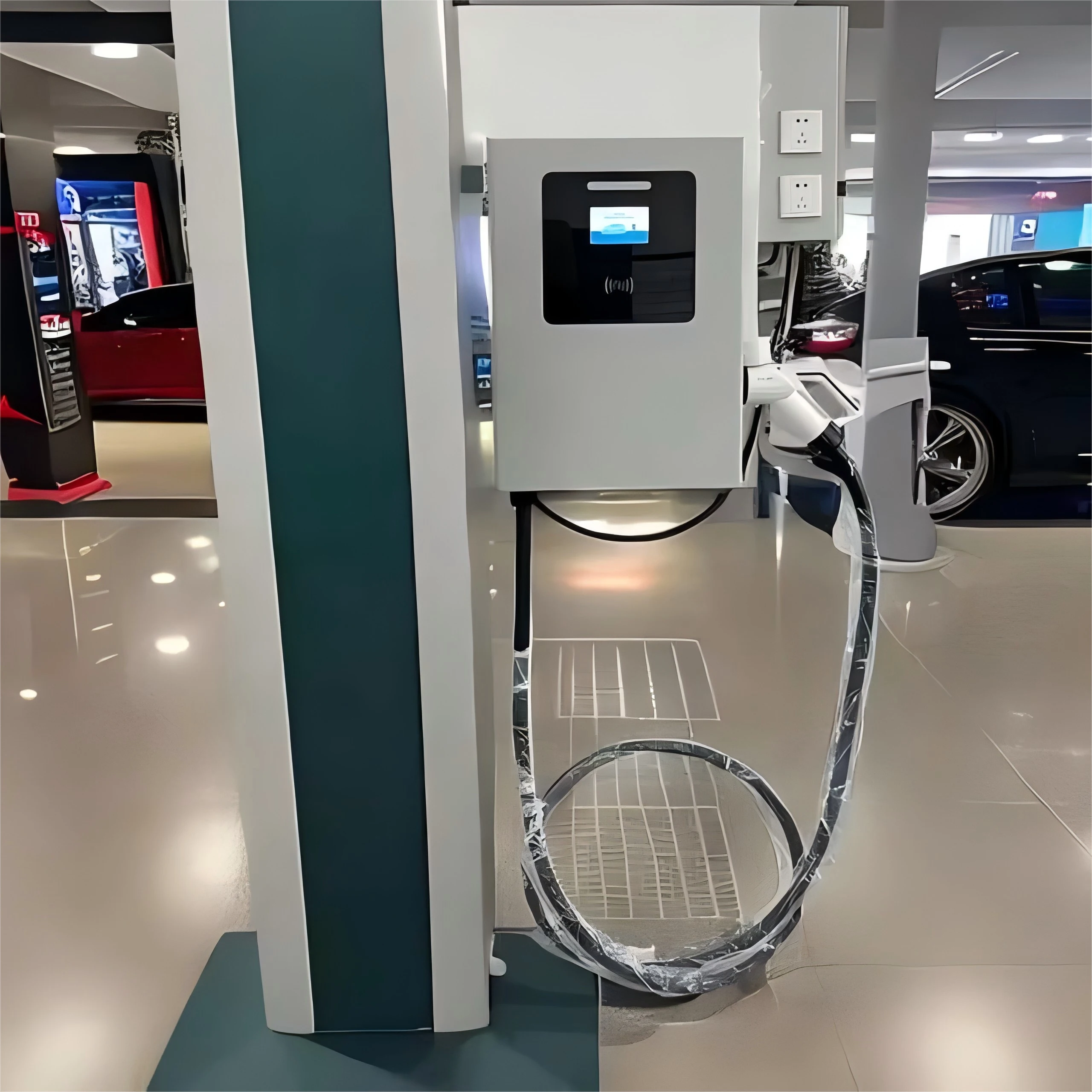 Tary New Design GBT/CCS  7/15/20/30/40kW DC Fast Electric Vehicle Wallbox Charging Station.