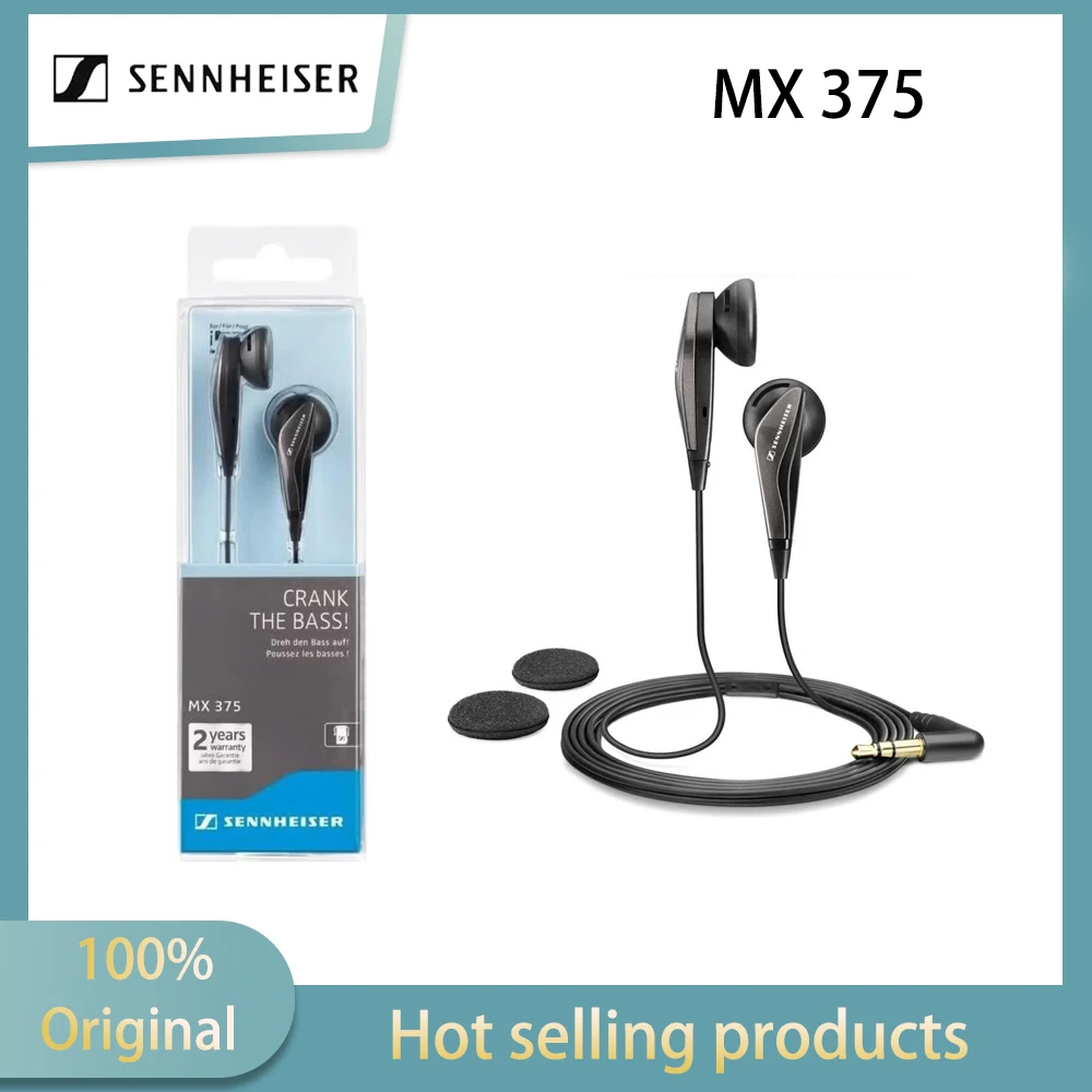 Sennheiser MX 375 Earphones - AliExpress