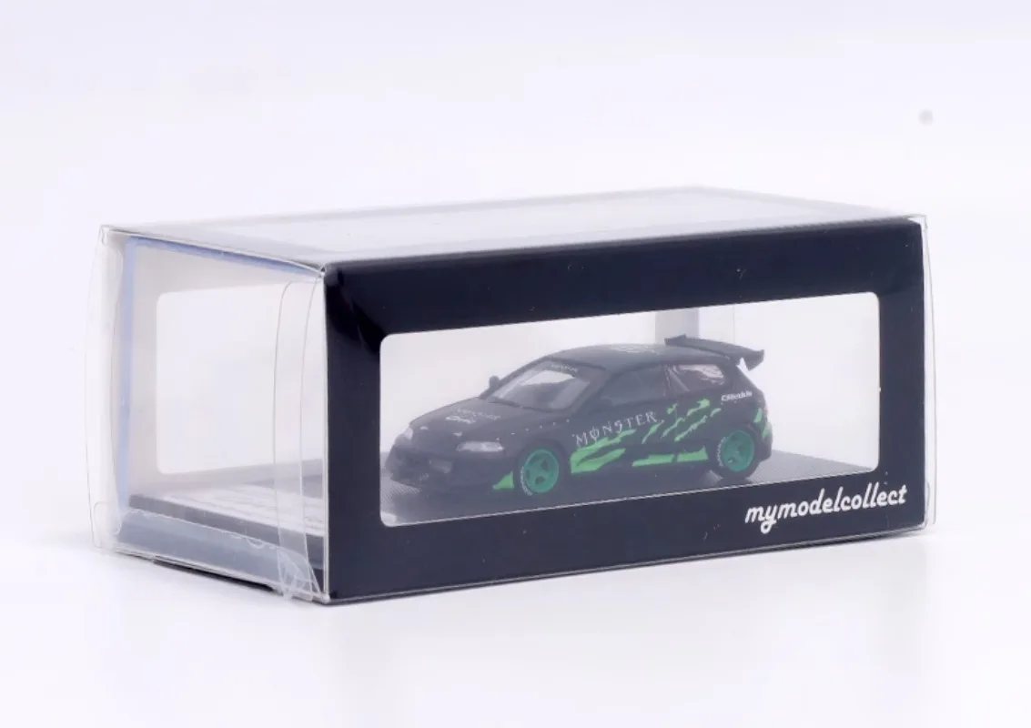 Diecast 1:64 Scale Honda CIVIC Type R Model Car Civic EG6 Alloy Finished Car Model Collection Gift Toys in Stock Original Box