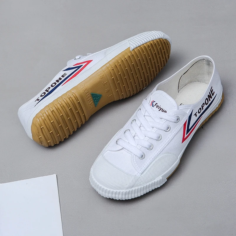 Sports Shoes Athletic Canvas Shoes for Students Jumping Training Martial Arts Women's Style Running Low Cut Cotton Lined Shoes