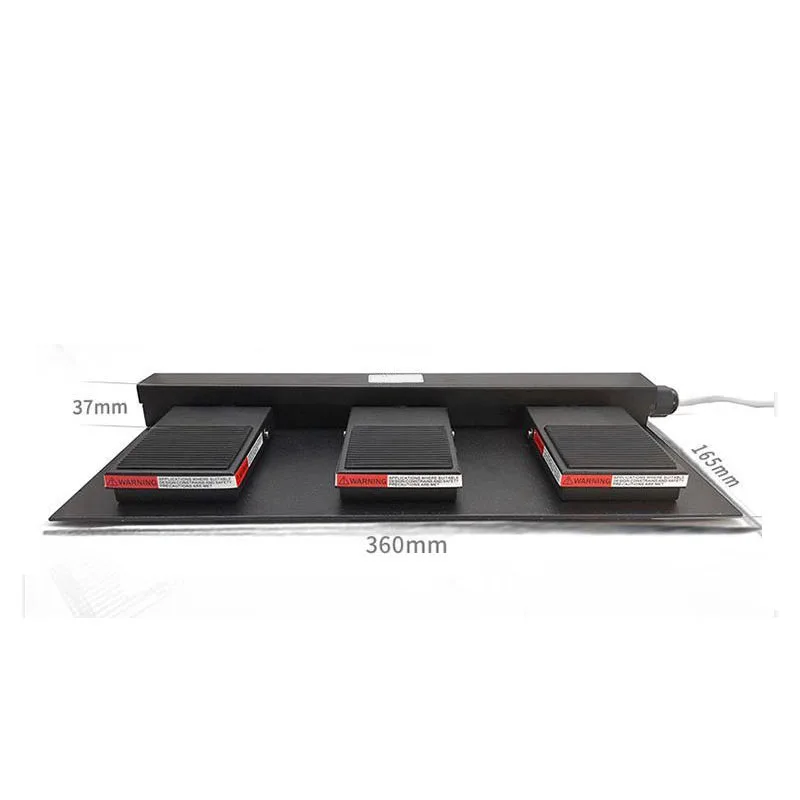 ZJSHUYI SYF-1T 3-position metal anti-slip machine foot switch