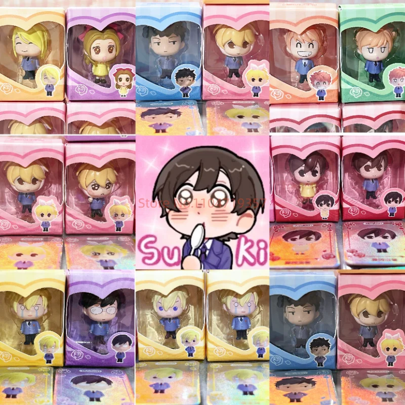 

New Genuine Ouran High School Host Club Blind Box Ouran High School Host Club Collectible Toys Model Toys Anime Figures Gift