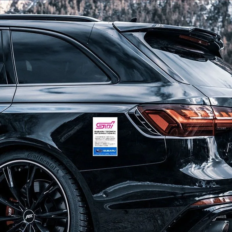 ملصقات الزجاج الأمامي للسيارة ملصق تشبث ثابت تعديل الديكور لسوبارو STI WRX فورستر امبريزا ليجاسي Outback XV Tribeca