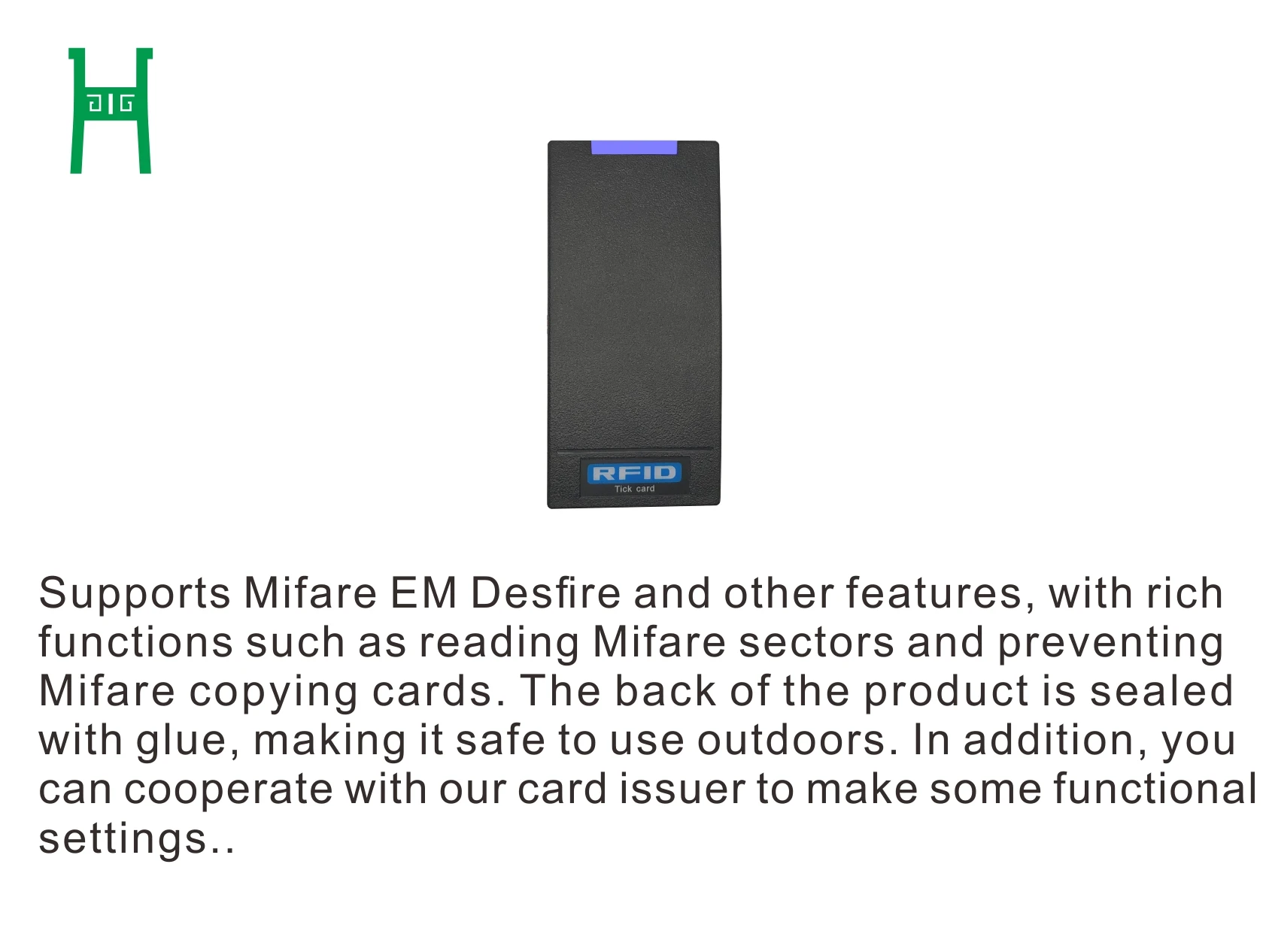 Desfire Mifare,EM,NFC,Desfire, Output Wiegand26/34, Access Control Card Reader , Anti-copy,12V,Support OEM