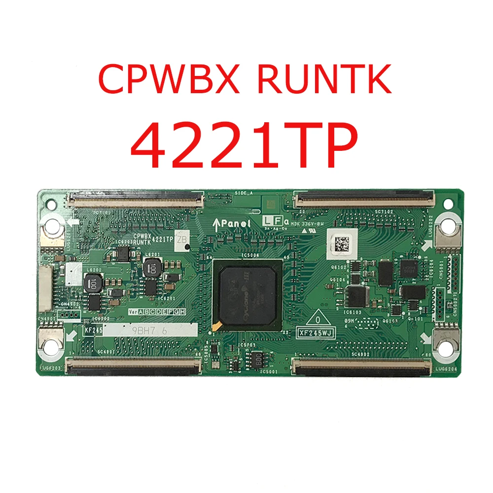 CPWBX RUNTK 4221TP ZB ZE for TV LCD-60LX710DA LCD-60E77A ... T-con Board Display Card for TV CPWBXRUNTK T Con Board