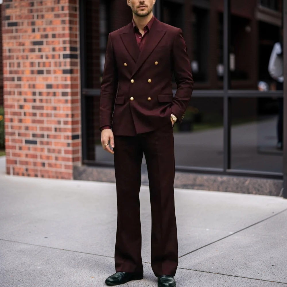 Men'S Formal Wear For Graduation - Мужской костюм свободного кроя из двух