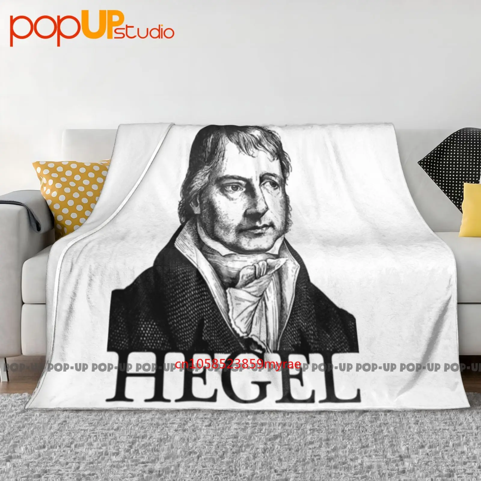 Hegel Philosophy Kant Kierkegaard couverture Ultra-douce couette hiver housse de canapé housses de lit