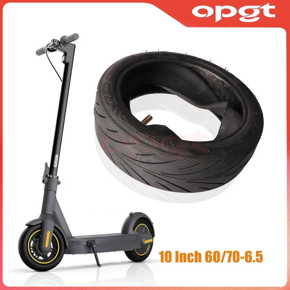OPGT 60/70-6.5 Max G30 G30D Tire 10inch tube Scooter Tubeless Explosion-proof Electric Bicycle  Wear-resistant Wheel Tyre Black