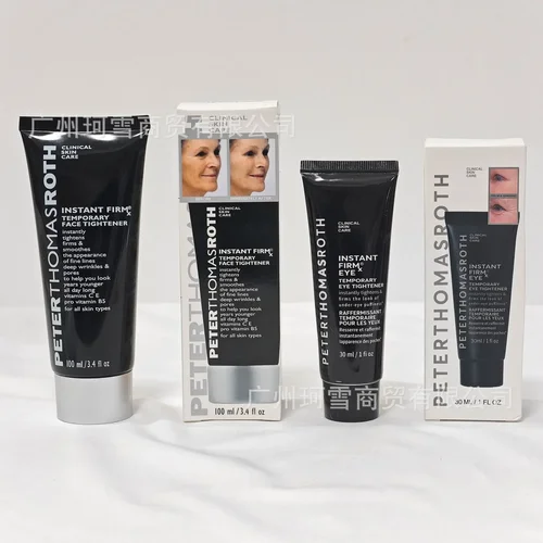 PETERTHOMASROTH crema facial temporal 100ml, crema para ojos 30ml reafirmante antiarrugas y aclaradora de líneas finas