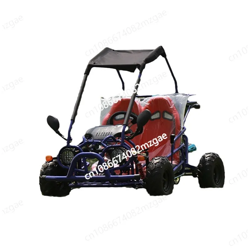 

Two-Seater Petrol Go Kart All-Terrain ATV Off-Road Playground Leisure Rental Sightseeing Vehicle