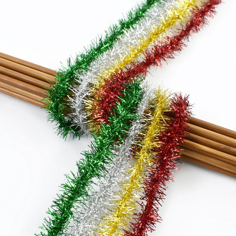 Tinsel Garland Decoration - 1Pc Christmas Strip for Tree Glitter