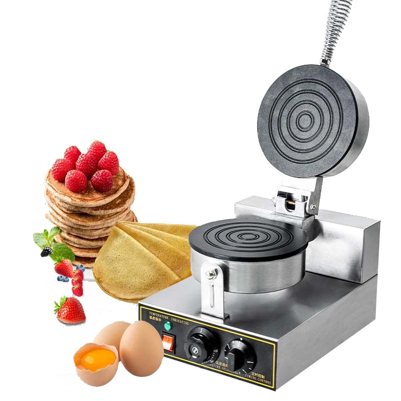 

Commercial electric 110V/220V single-head Egg Roll Making Machine Sweet Snack Ice Cream Waffle Cone Maker biscuit roll maker