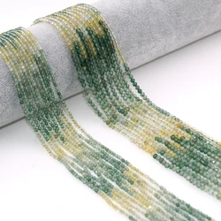 Optimize Dyeing Green-Yellow Agate Beads 2mm,3mm for Jewelry Making Necklace Beads DIY,Gradient Color