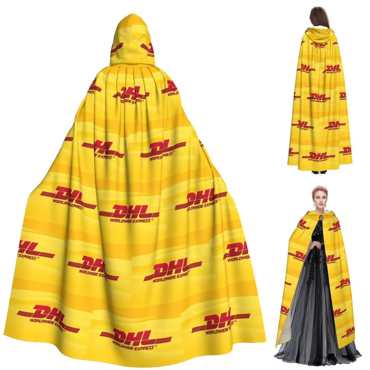 

Global Express DHL длинный плащ с капюшоном ведьмы средневековый костюм накидка для косплея Хэллоуин вампир для взрослых унисекс
