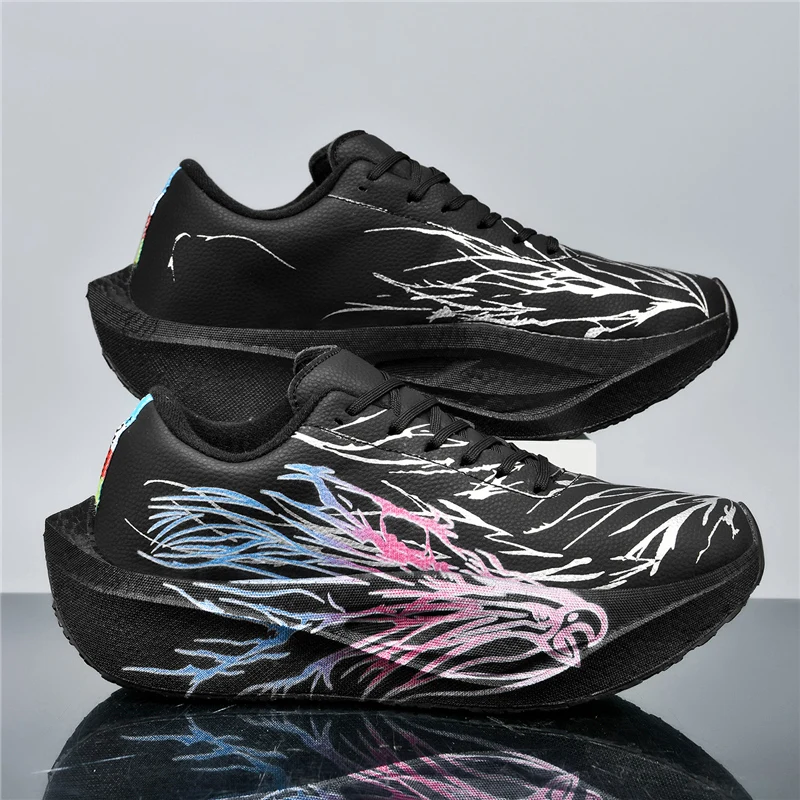 

Sports Shoes Men Lace Up Soft Sole Fashion Mesh Comfortable High-quality Outdoor Leisure Running Shoes for Man
