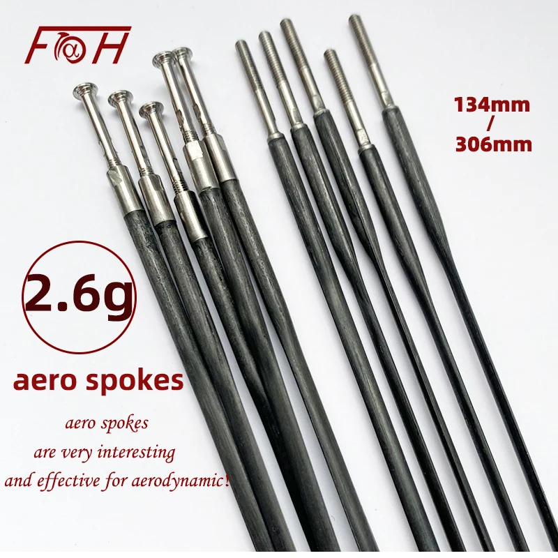 Carbon Flat Spokes Straight Pull Spokes for Unicycle Upgrade New Road Bicycle Spokes2.6g