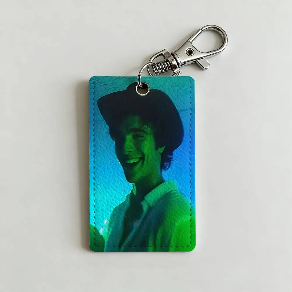 Actor J-Jacob Elordi Card Holder Keychain Badge Holder Card Pass Hang Rope Lariat Lanyard for Key Rings Accessories Gift