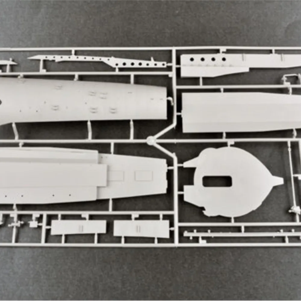 ชุดประกอบโมเดลเรือดำน้ำเยอรมัน Trumpeter 06801 1/48 VIIC U-552 DKM U-Boat ของเล่นสำหรับผู้ใหญ่ ของขวัญ TH06819