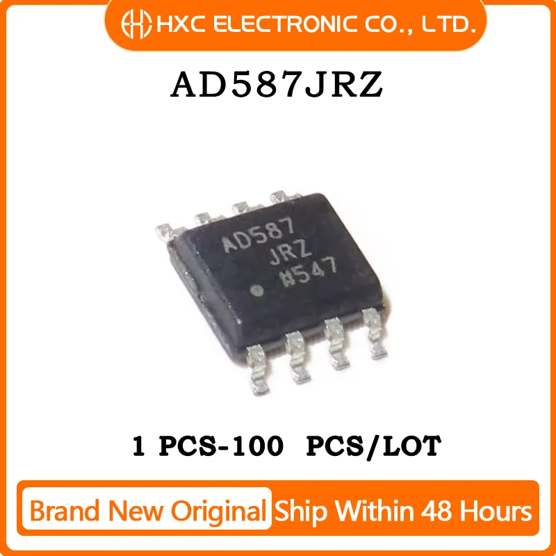 1PCS/5PCS/10PCS/50PCS AD587JRZ IC VREF SERIES 0.1% 8SOP Brand New Original IC Chip