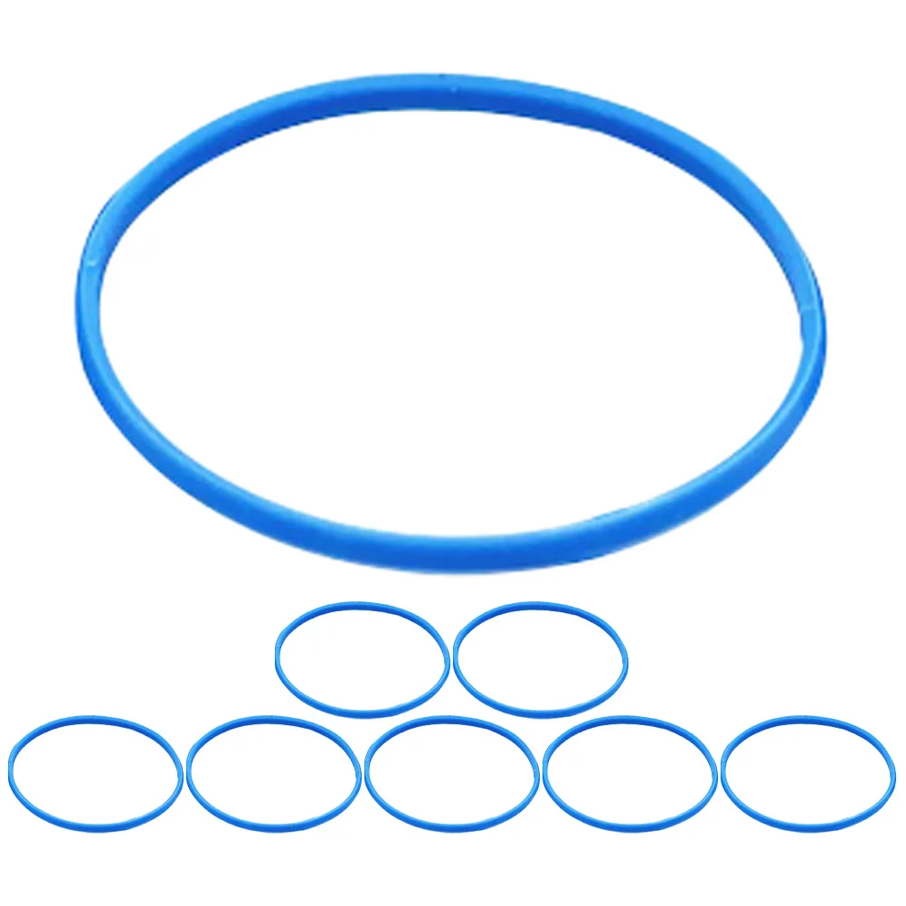 

8Pcs Replacement Microphone Grille Ring Durable Rubber for Ktv Conference Rooms Dance Parties News Interviews Microphone Rings