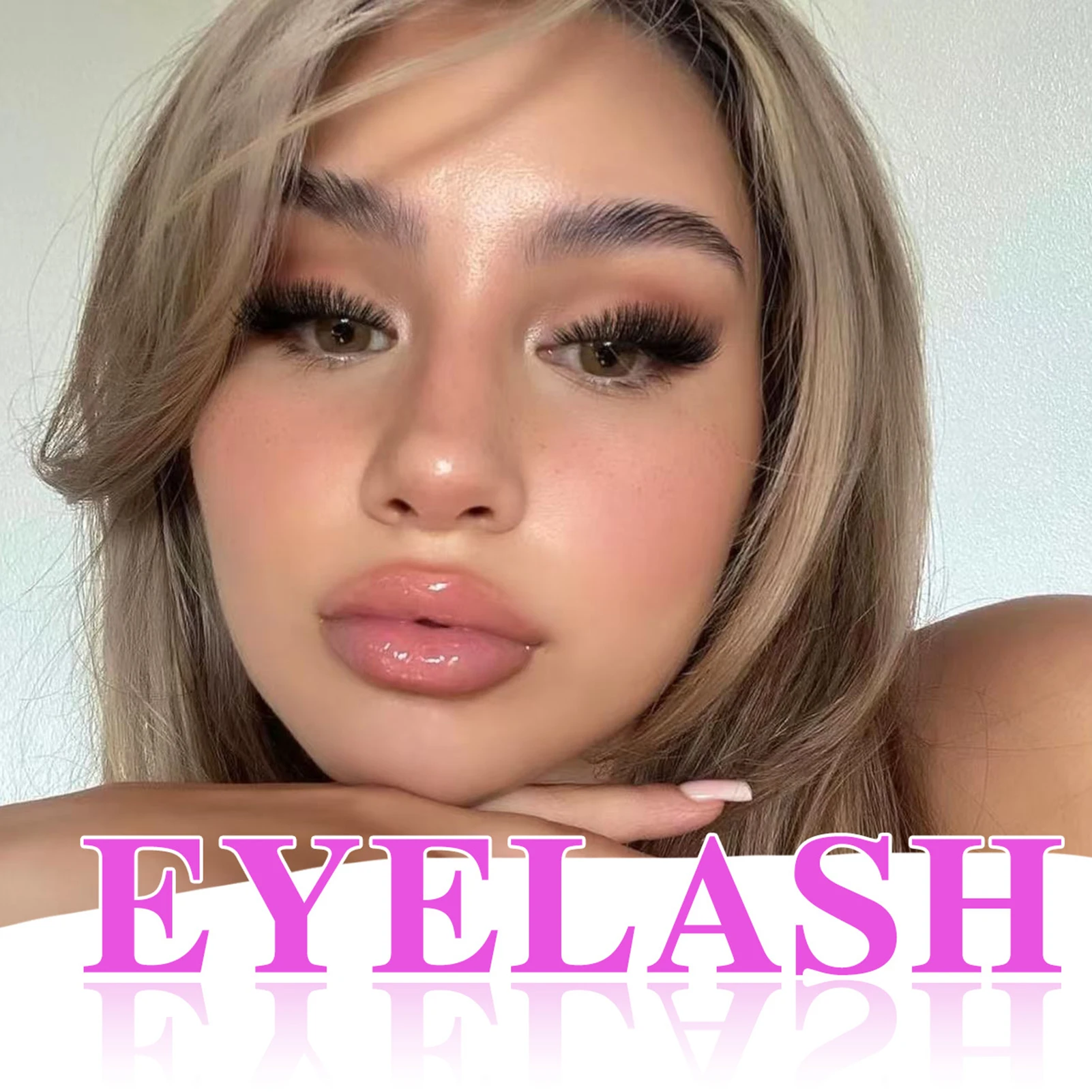 Puszyste, gęste rzęsy, pojedyncze kępki 200D, rzęsy cosplay, sztuczne rzęsy z imitacji norek, przedłużanie rzęs manga, sztuczne rzęsy 14-20mm, naturalne rzęsy.