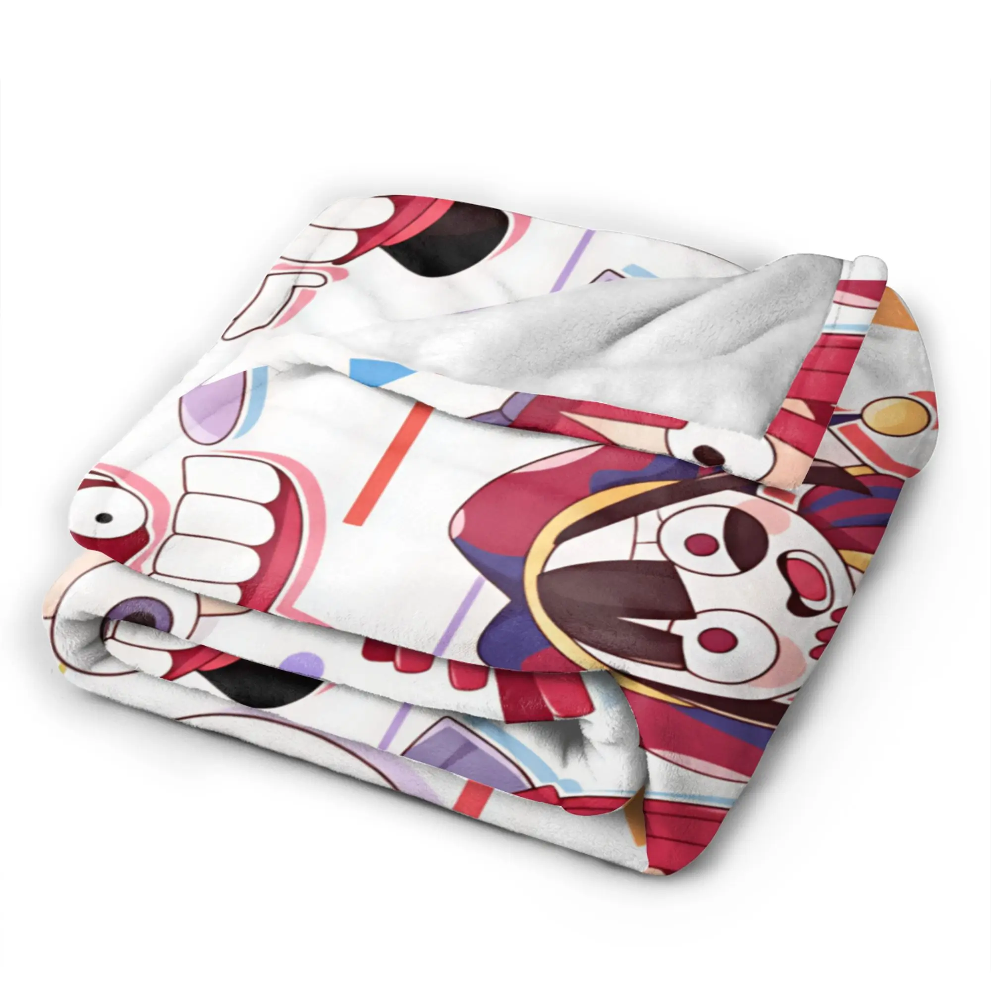 A-Amazing D-Digital C-Circus T-TADC Warm Soft Blankets For Home Decor  Graphic Bedding Throws Winter Travel Flannel Bedspread