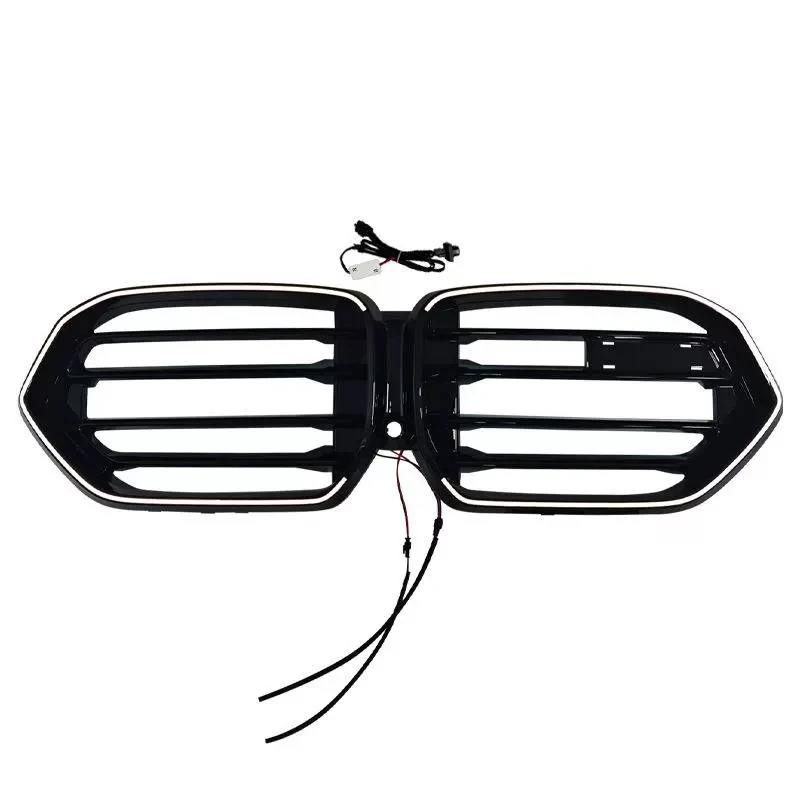 

Передний бампер, решетка с подсветкой для BMW X6 G06 2023-2025, модифицированная светодиодная решетка, сетка радиатора, комплект кузова, автомобильные аксессуары