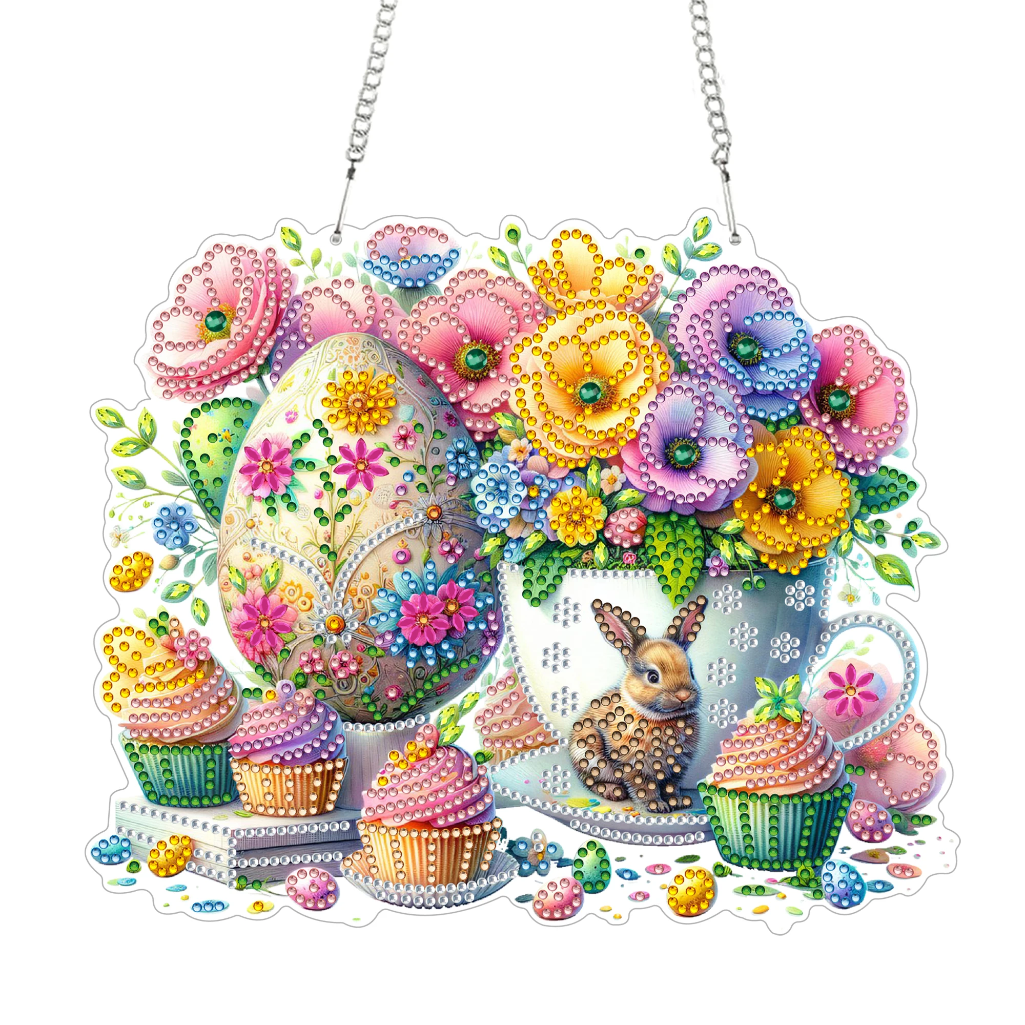 Resin Art And Decor - 2D Düz DIY Asılı Elmas Sanat