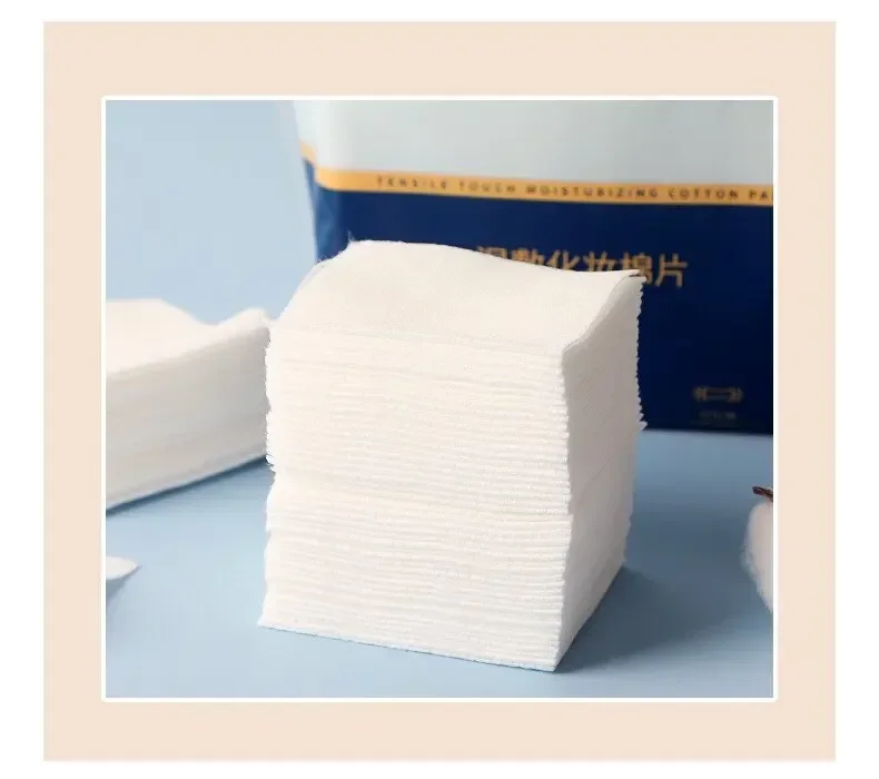 200PCS Breathable Facial Mask Paper Wet Cotton Stretch Disposable Water Saving  Cotton Pad Portable Makeup Removal Cotton Piece