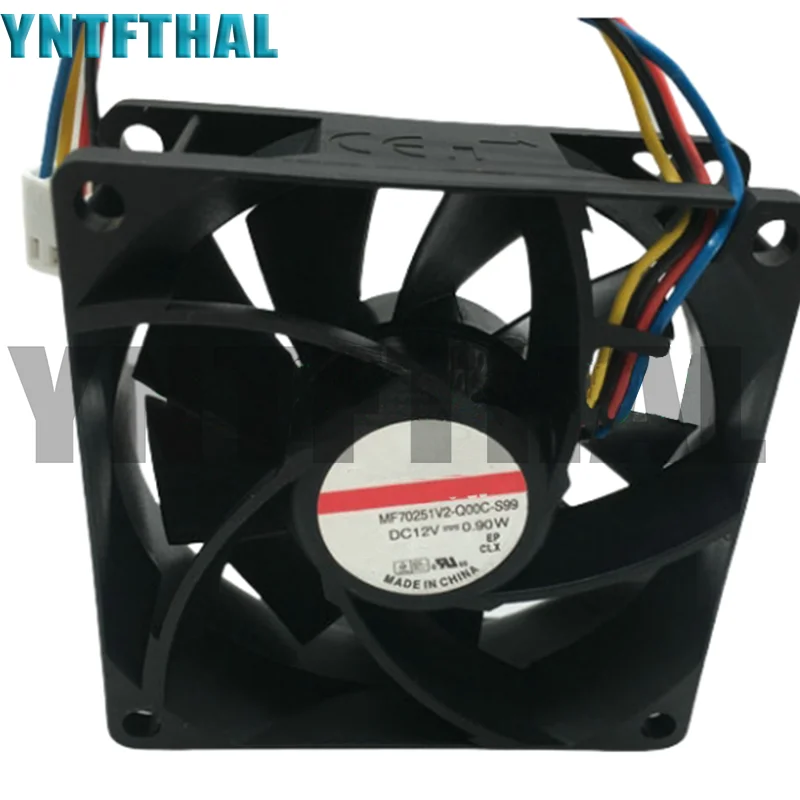 

7025 70*70*25MM Cooling MF70251V2-Q00C-S99 PWM Cooler Fan DC12V 0.9W 4PINS