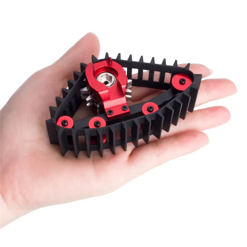 【Superdeals】4 قطعة مجموعات إطارات الثلج Carload المسارات عجلة Sandmobile تحويل ل 1/18 RC الزاحف سيارة TRX-4M أجزاء الملحقات