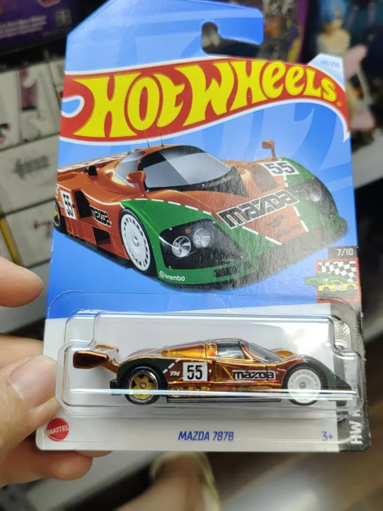 الأصلي الساخن عجلات HW سباق يوم مازدا 787B سوبر الكنز هانت تحصيل 1:64 دييكاست نموذج سيارة سيارات #2