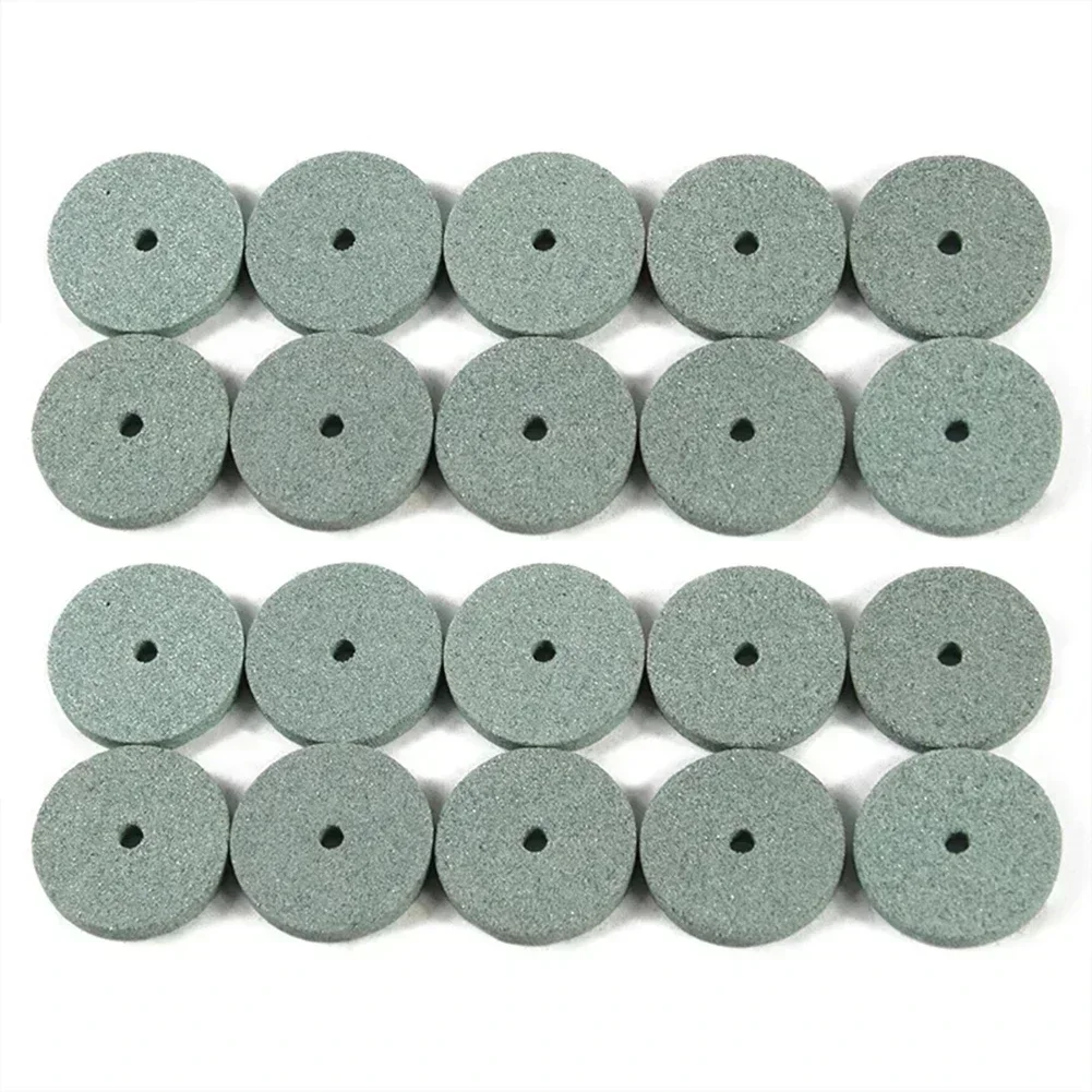 Mini Broca Rebolo 20 mm Roda de Polimento Almofada Disco Abrasivo para Madeira Metal Faça Você Mesmo Ferramentas Moagem Ferramenta Elétrica 20 Peças