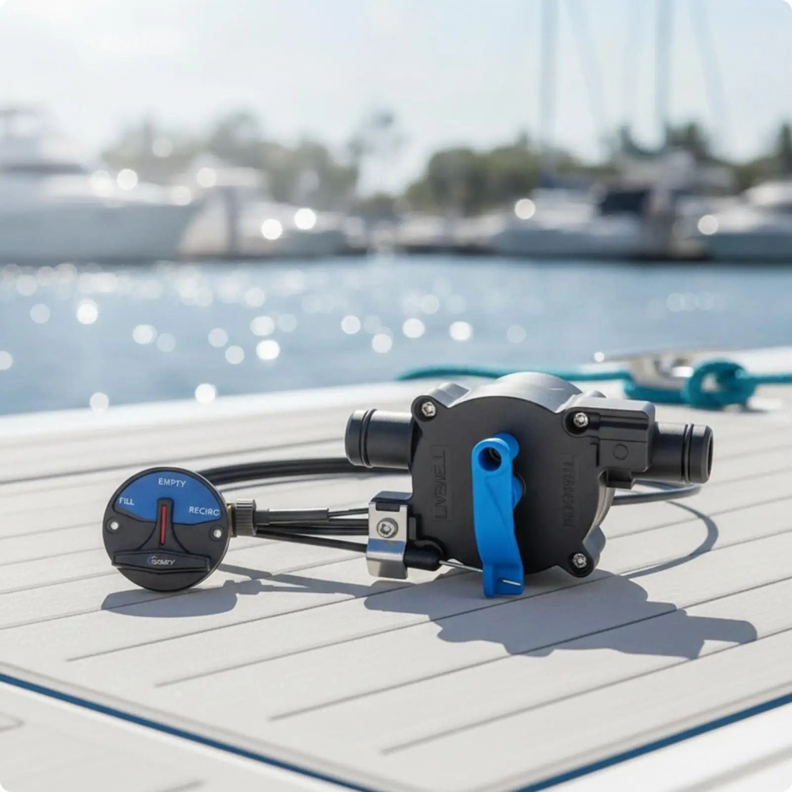 Three-Position Baitwell Control Valve Marine Baitwell Control Valve System
