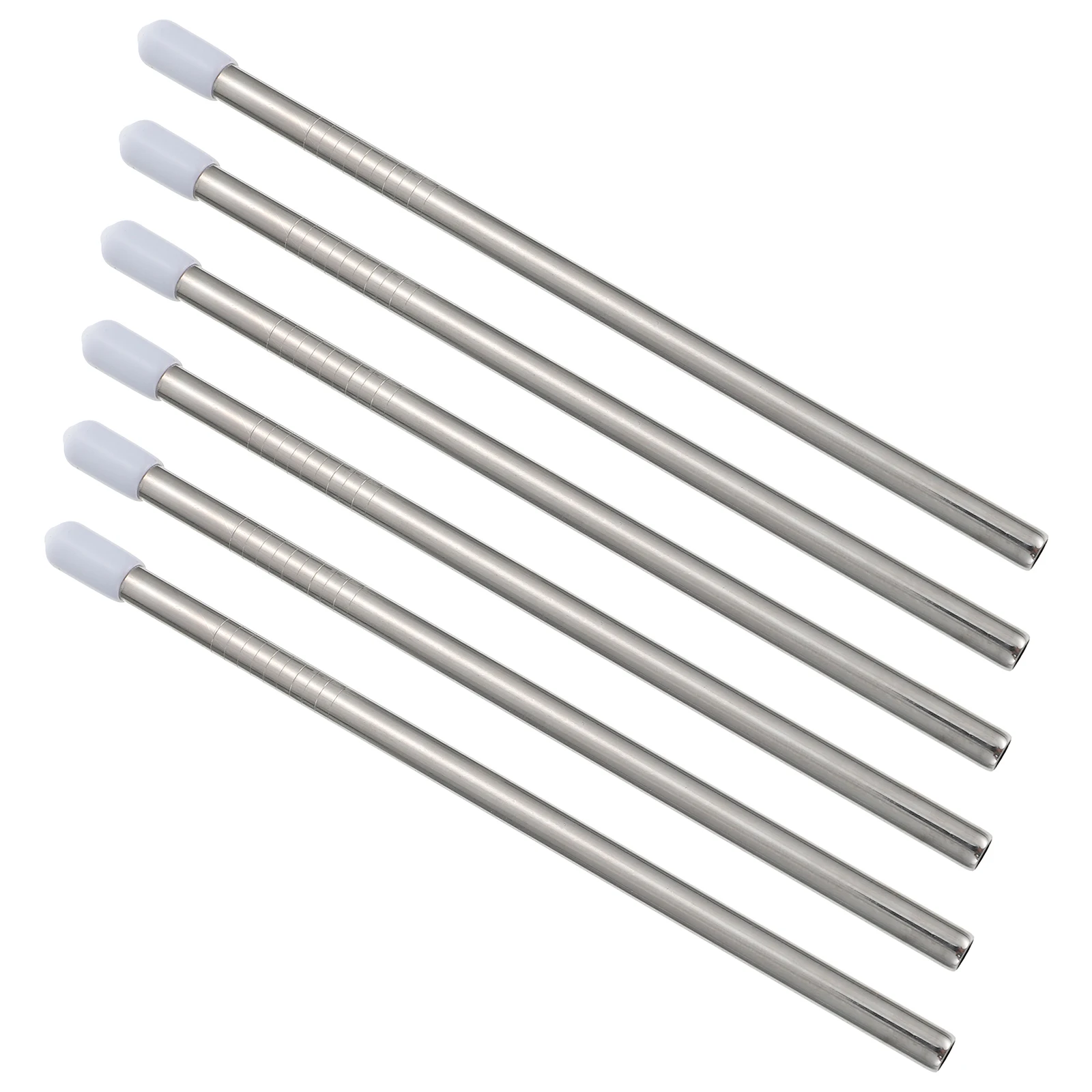 

6 Pcs Stainless Steel Bottle Drying Rack Soda Cup Water ganizer Tea Cups Storage Kitchen Space Saving Durability