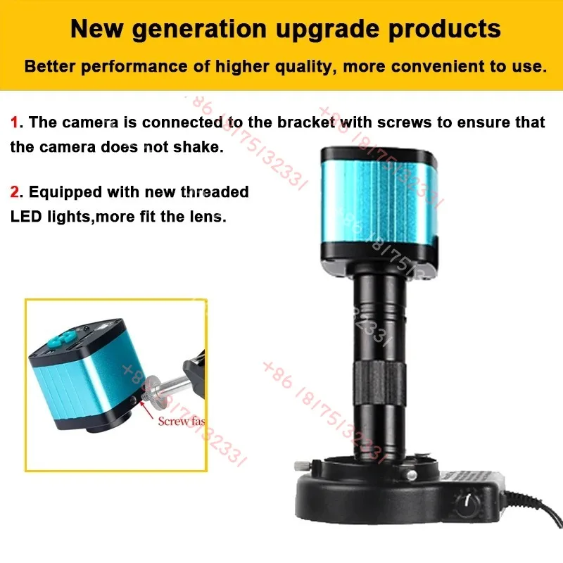 YIZHAN 4K 48MP HD Electronic Digital Microscope For Soldering  USB IMX327 Chip Industrial  150X Lens for PCB Repair view 3