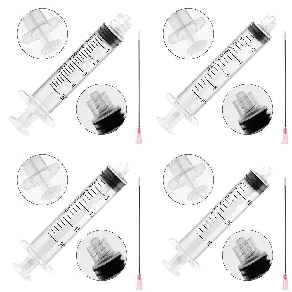 5ml-30ml Glue Syringe with 18G 4