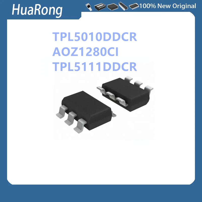 20Pcs/Lot TPL5010DDCR TPL5010DDCT TPL5010 ZAKX AOZ1280CI AOZ1280 AX07 AX TPL5111DDCR TPL5111 ZFVX SOT-23-6