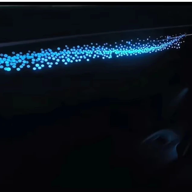 New Upgrada Car Symphony Ambient Light Interior Decoration Panel Galaxy Style Lamp  Mode Suitable for