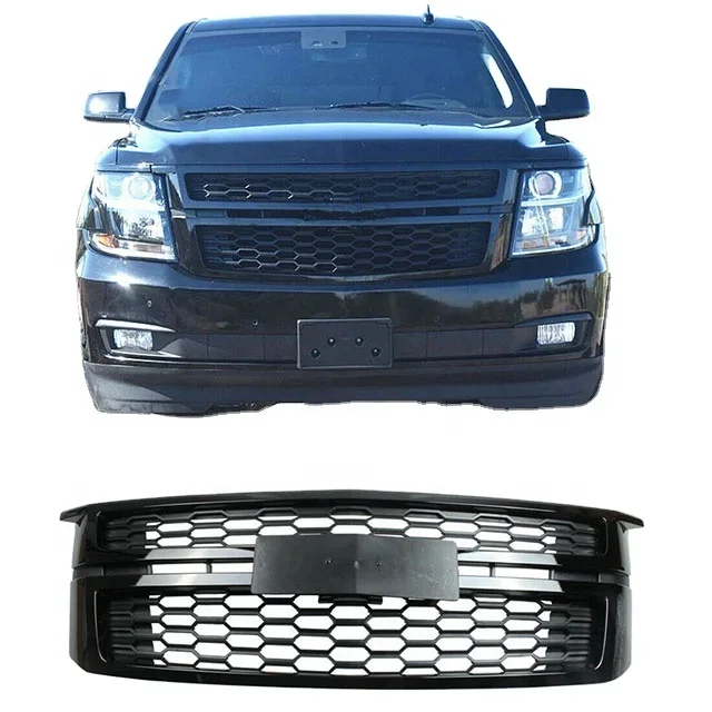 2022 New Arrival Front Bumper Car Grills Radiator Racing Grille For Chevy Chevrolet Tahoe Grille 15-19