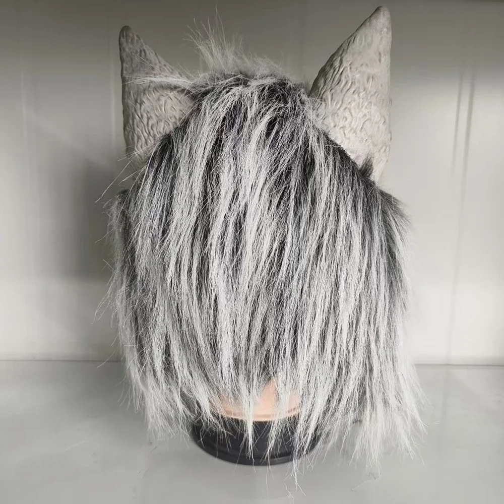 Déguisement Loup-Garou Peluche – Tête, Griffes et Pieds – photo 7