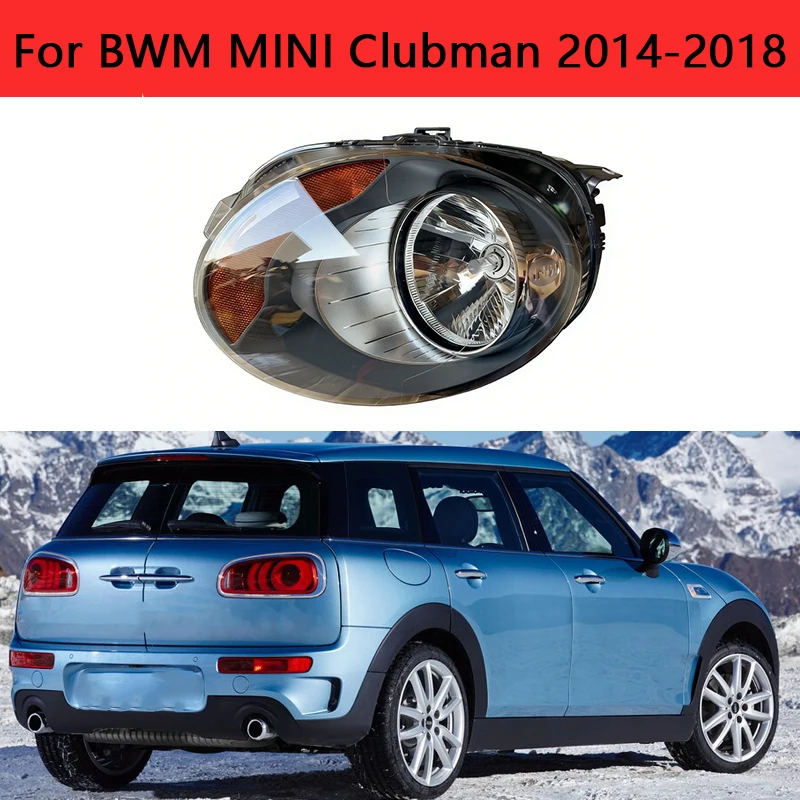 Car Front Headlight Head Light Headlamp Daytime Running Light turn signal Without bulbs For BWM MINI Clubman 2014-2018 Halogen