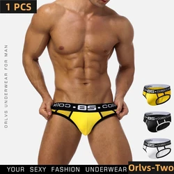 Men Underwear Briefs Qucik Dry convex breathable mesh Penis pouch slip homme Cotton sexy cuecas gay men Briefs ORLVS brand