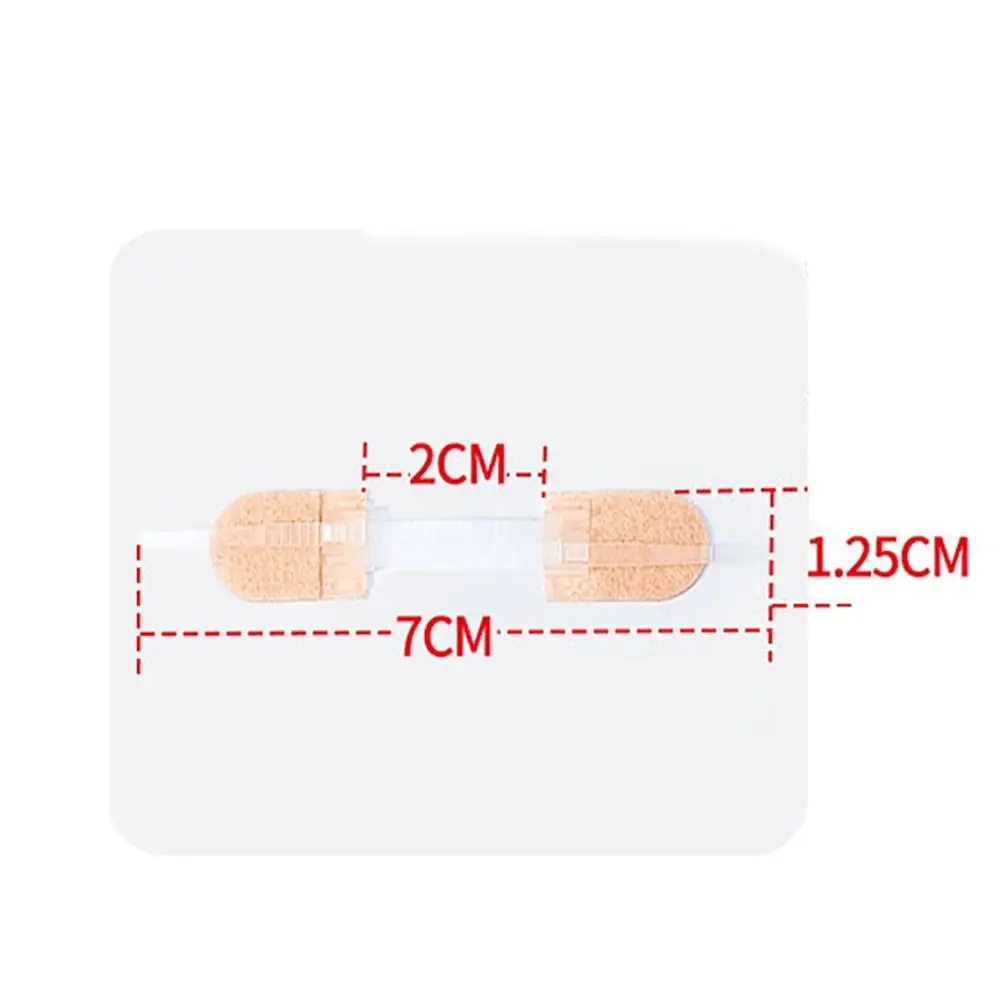 Emergency Wound Closures Butterfly Bandages Adhesive Bandages Stitch sutures Zipper Laceration Repair Without Stitches for Wound